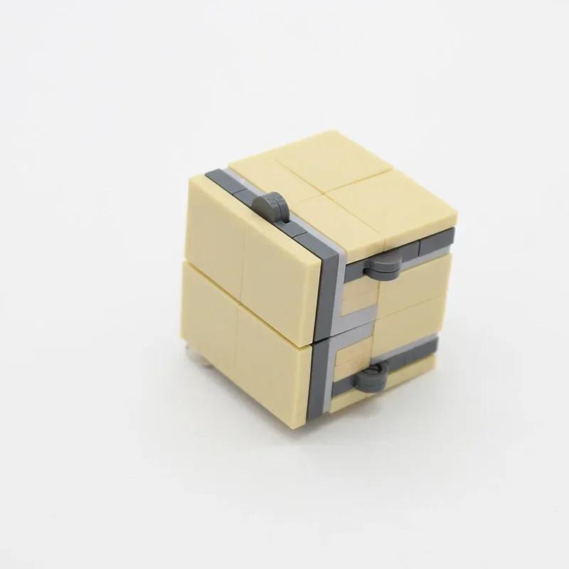 Non-Toxic Building Block Bricks Toy Puzzle Smart Fidget Magic Cubes Spinner Fingertip Technical Assembling New Intelligence Toys