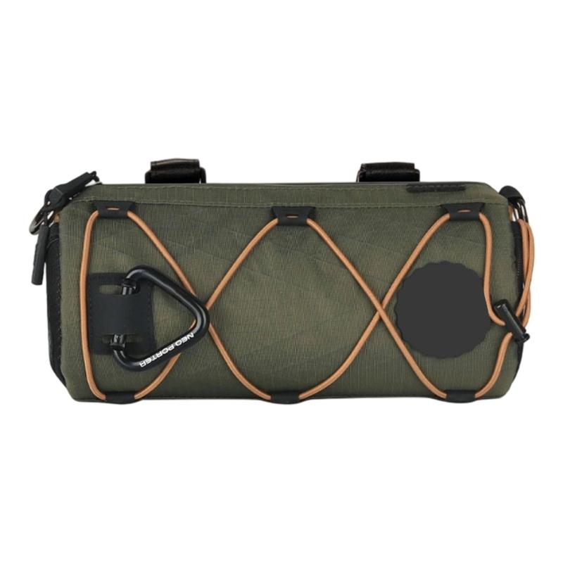 Road Bike Handlebar Bag Waterproofs Bike Front Bag Portable Cycling Pouch Large Capacity Bike Frame Tube Bag Enduring