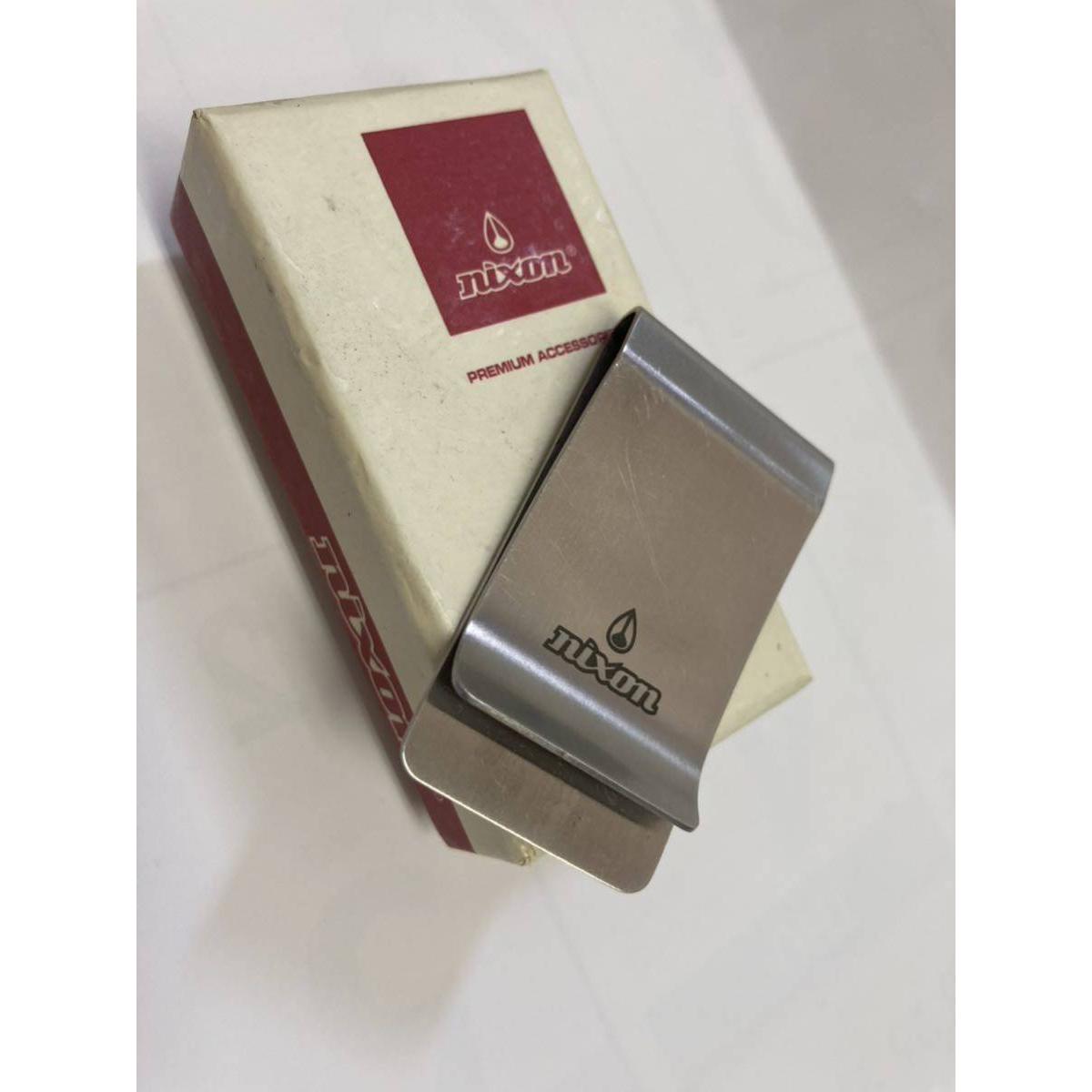 Used rare! nixon nixon! Money clip! wallet watch novelty jdm usdm