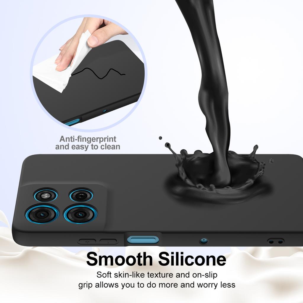 For Motorola Moto G100 Pro 5G Case Compatible with MagSafe Anti-Drop Liquid Silicone Phone Cover