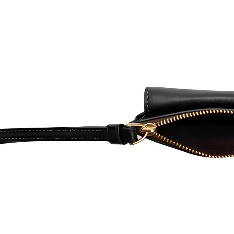 Coach Card Case 11 Classic Monogram Zip Closure PVC And Leather Women Card Case Brown Black CP433-IMAA8
