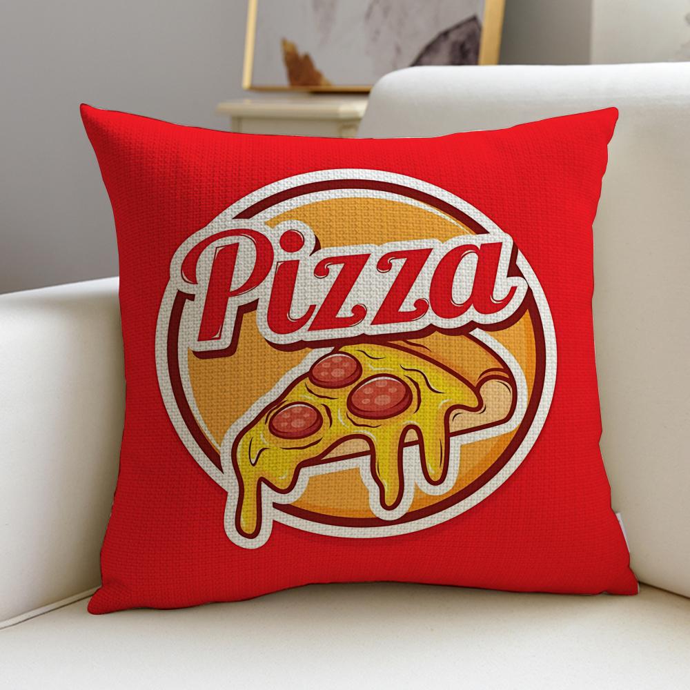 Delicious PPizza HutS Cushion Cover Soft Decorative Square Cushion Covers x x Pillowcases for Sofa Couch Home Bedroom