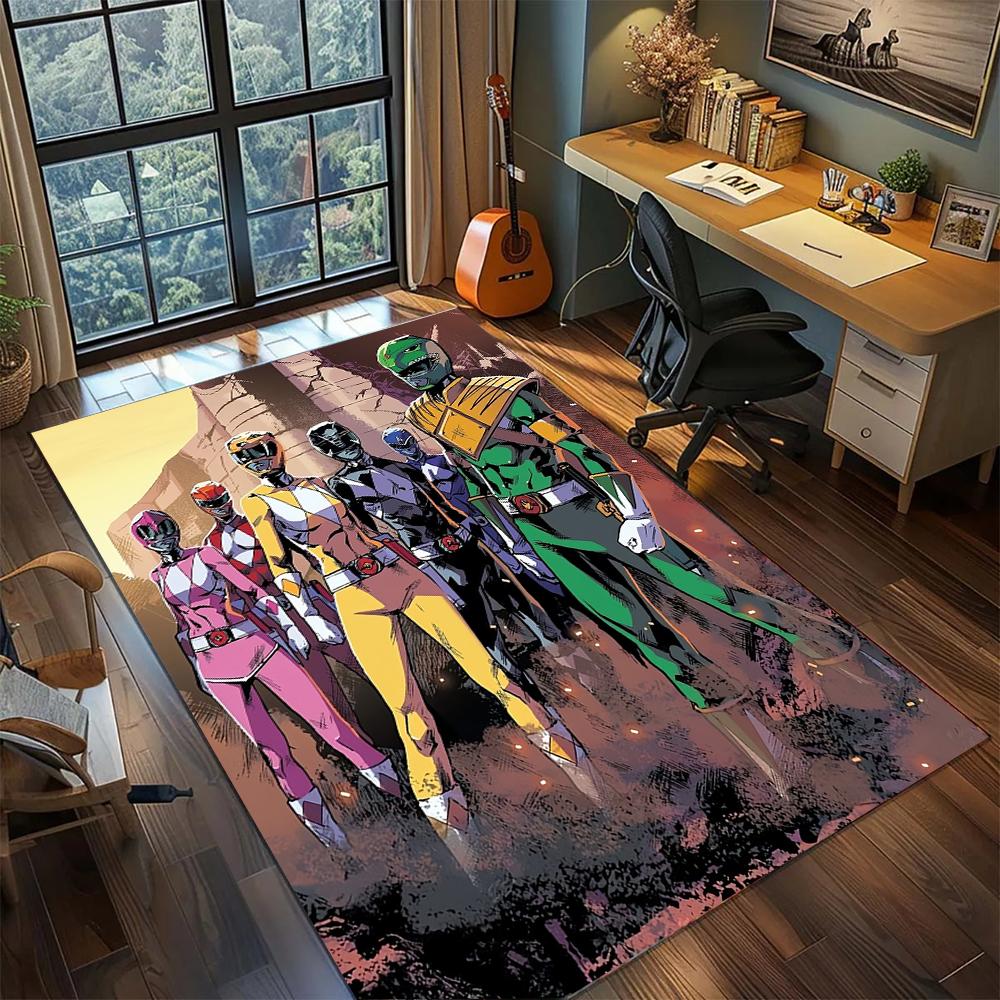 Super Sentai Magiranger Magic Circle Decor Rug Carpet Large Area Rug Non Slip Washable Floor Mat Gamer Room Bedroom Home Decor