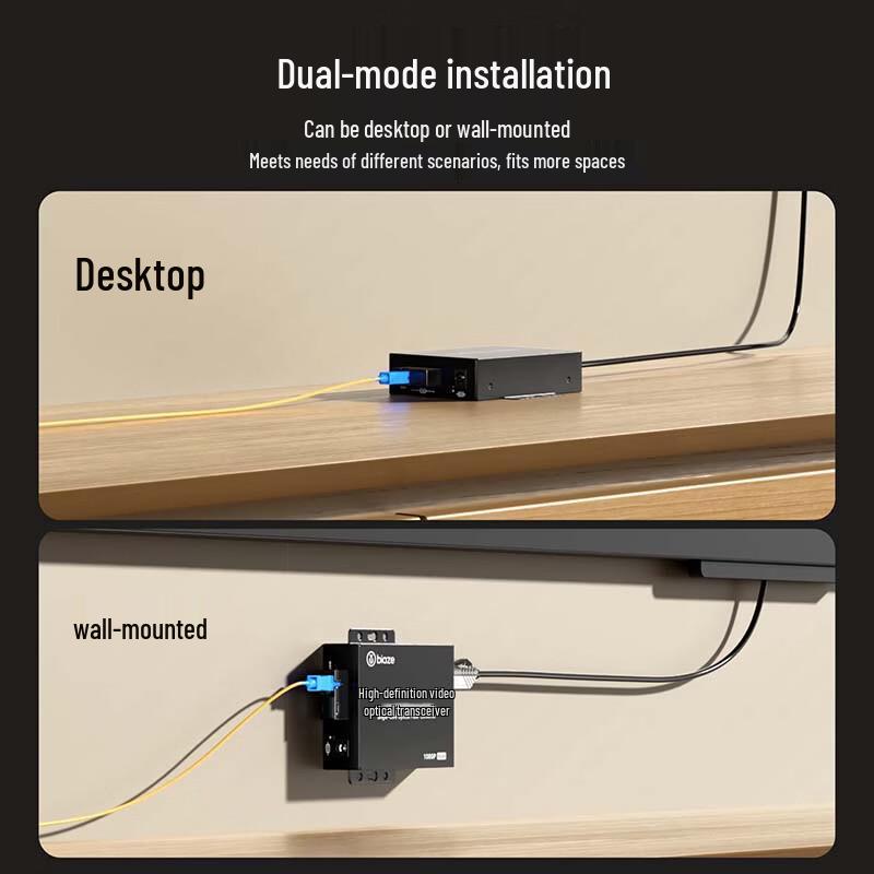 BIAZE HDMI Fiber Optic Extender with Loop-out