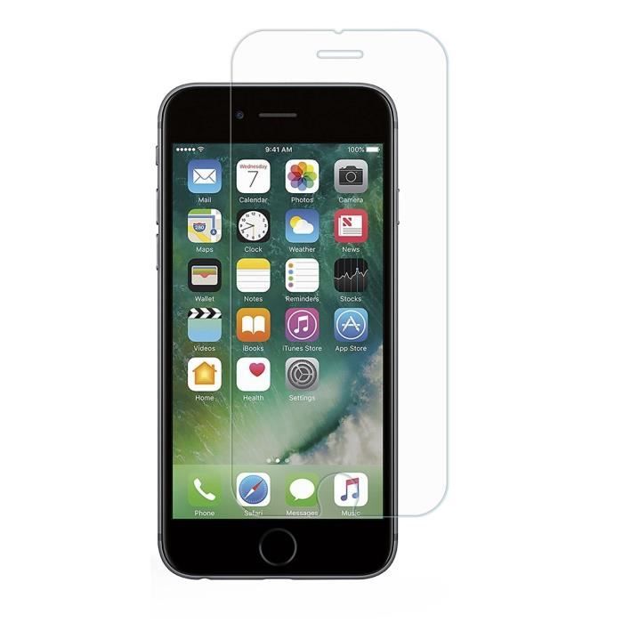 Film de protection - Phonillico® - iPhone SE 2020 - Pack de 2 - Verre trempé - Résistant aux rayures