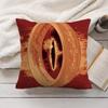 L-Lords Of The R-Rings Cushion Cover Soft Short Plush Pillow Cover Smooth Cozy Texture Aesthetic Cushion Case Home Decor