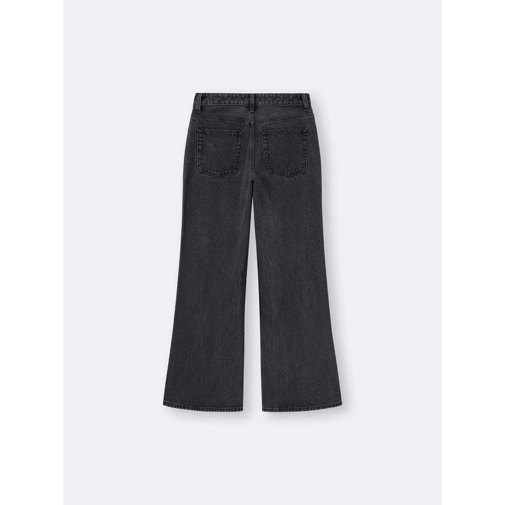 Gu Relax Wide Flare Jeans Ntq+e