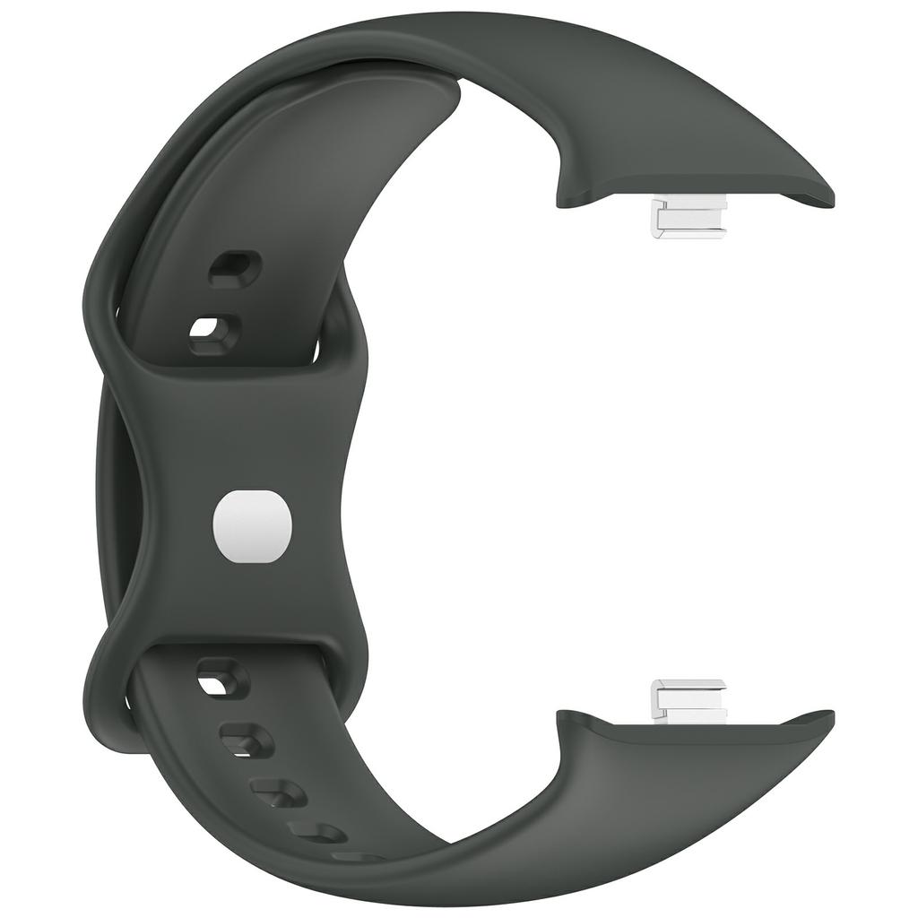 For vivo Watch GT 2/iQOO Watch GT 2 Silicone Watch Band Butterfly Clasp Steel Buckle Strap