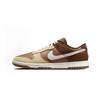 Nike Dunk Abrasion Resistant Low Top Skateboard Shoes Unisex Brown HV1794-211(Team435-)