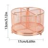 Hollowed-out Makeup Brush Storage Bucket 4 Compartments Desktop Storage Container  Girl Gift