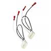 4Pcs Car Speaker Connector Harness Adapter For Mazda 2 3 6 CX-5 RX8 Ford 72-5602