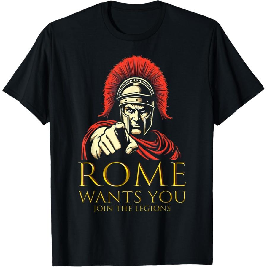 

Roman Army Join the Legions Funny Roman History T-Shirt S