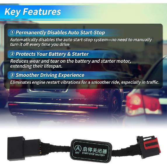 Leerlauf Start-Stopp-Eliminator für Ford F150 2021-2025 Auto Start/Stopp Deaktivierung Motor A-Aus System