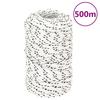 Boat Rope Braided White 2 mm * 500 m Polyester
