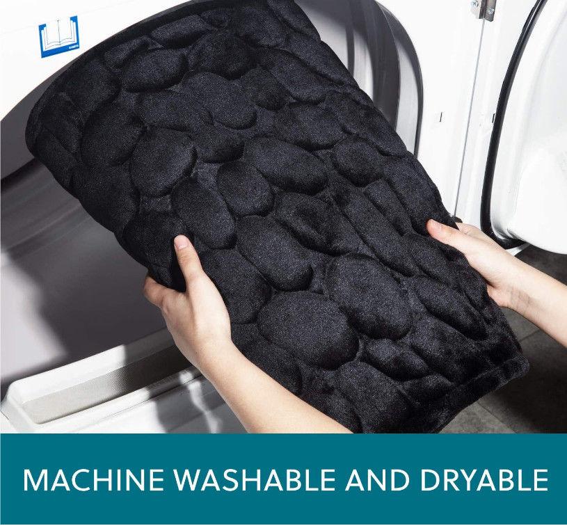 Non Slip Mat Bathroom Bath Mat Cobblestone Embossed Mat In Bathtub Floor Rug Shower Room Doormat Memory Foam Cobblestone Mat