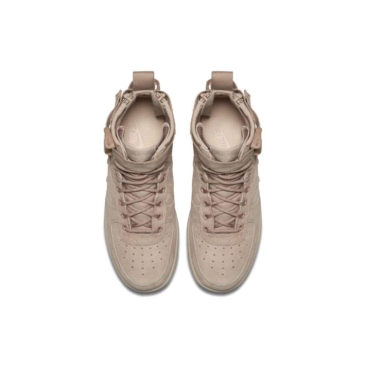 New Nike Sf Air Force 1 Mid Particle Beige Women's AA3966-201