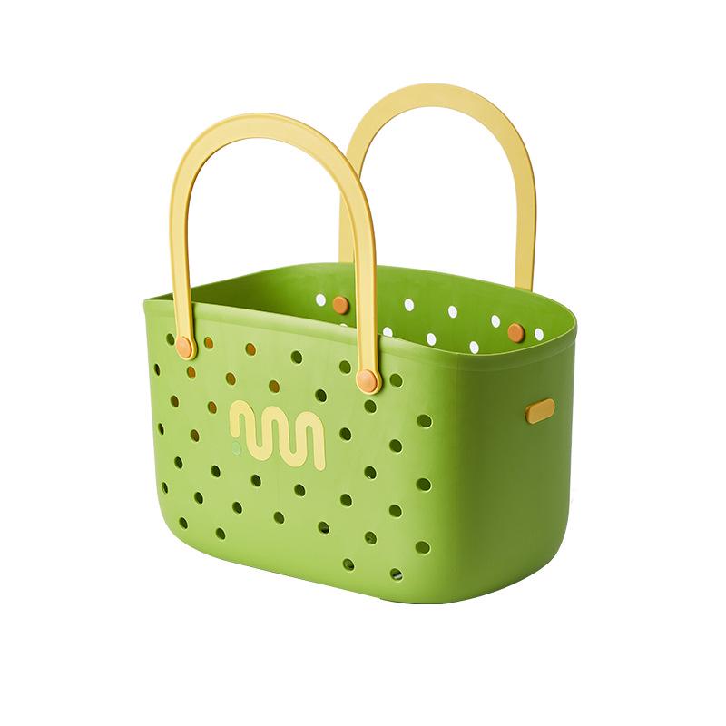 Dopamine Large Capacity Multifunctional Tote Basket - Portable, Cute, Ideal for Shopping and Outings.