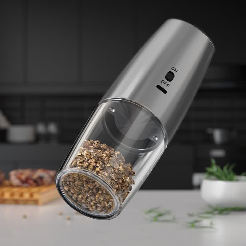 CLITON Rechargeable Electric Gravity Pepper Grinder