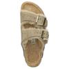 Puma  Arizona Shearling Suede Leather Taupe Women Sneakers Cream 1028293