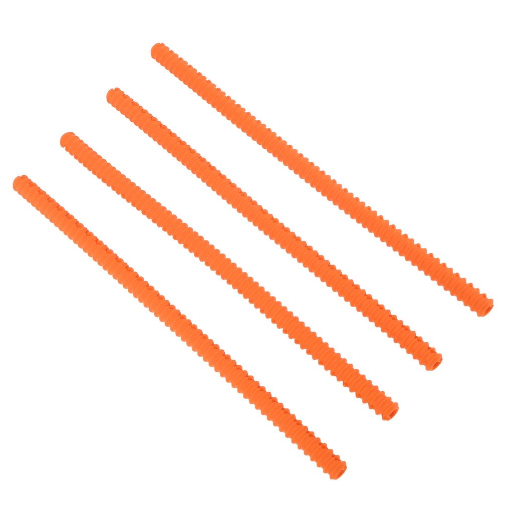 4 ks Chránič roštu trouby Žáruvzdorný silikonový okrajový kryt Vložka Příslušenství do trouby pro kuchyň