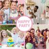 24Pcs Colorful Bubble Decorations Bubble Balls Cupcake Topper Set DIY Decor for Wedding Anniversary Baby Shower Birthday Party
