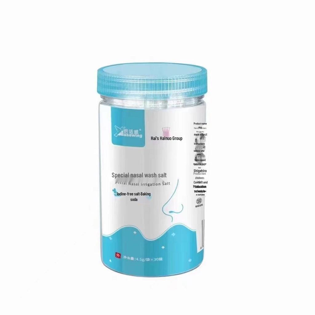 Haishi Hainuo Nasal Wash Pot: Sinus Irrigation Device for Adults & Children with Nasal Wash Salt