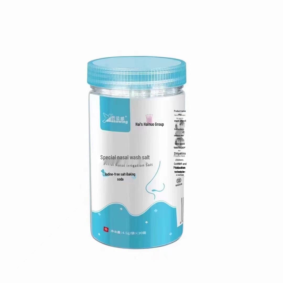 

Haishi Hainuo Nasal Wash Pot: Sinus Irrigation Device for Adults & Children with Nasal Wash Salt