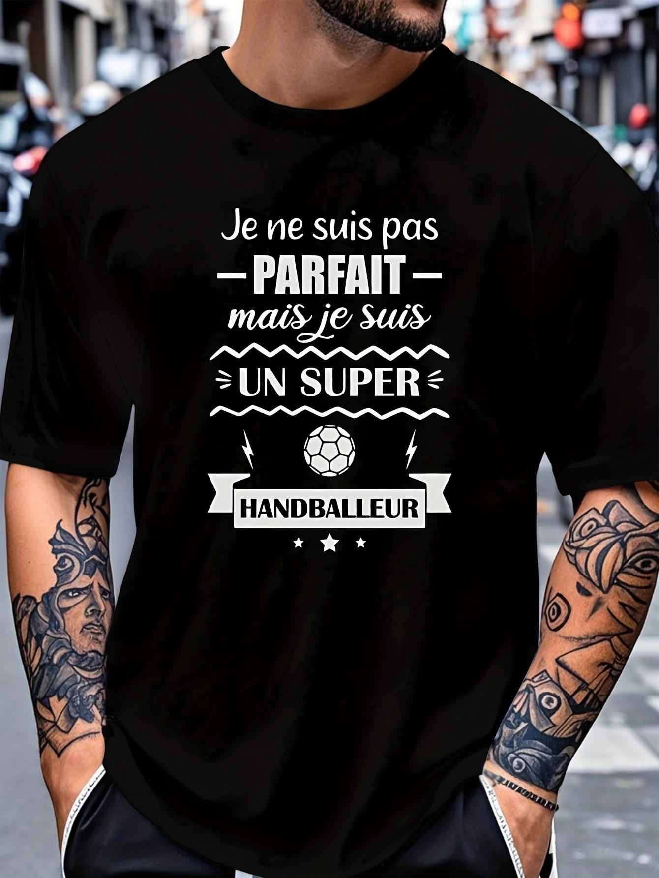 T-Shirt y2k French Handball T Red 3XL