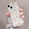 Winter Christmas Graphic Print Clear Case for iPhone17 16 15 14 13 12 11 Pro Max 16E XR SE2 7 8 Plus Shockproof Soft Cover