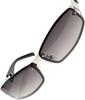 [Berkuto] 2. Silver X Brown Half Sunglasses, Eyeglasses, Fashion Glasses, Fashion Glasses, Men's and Women's, Round, Square, Transparent, Tinted,