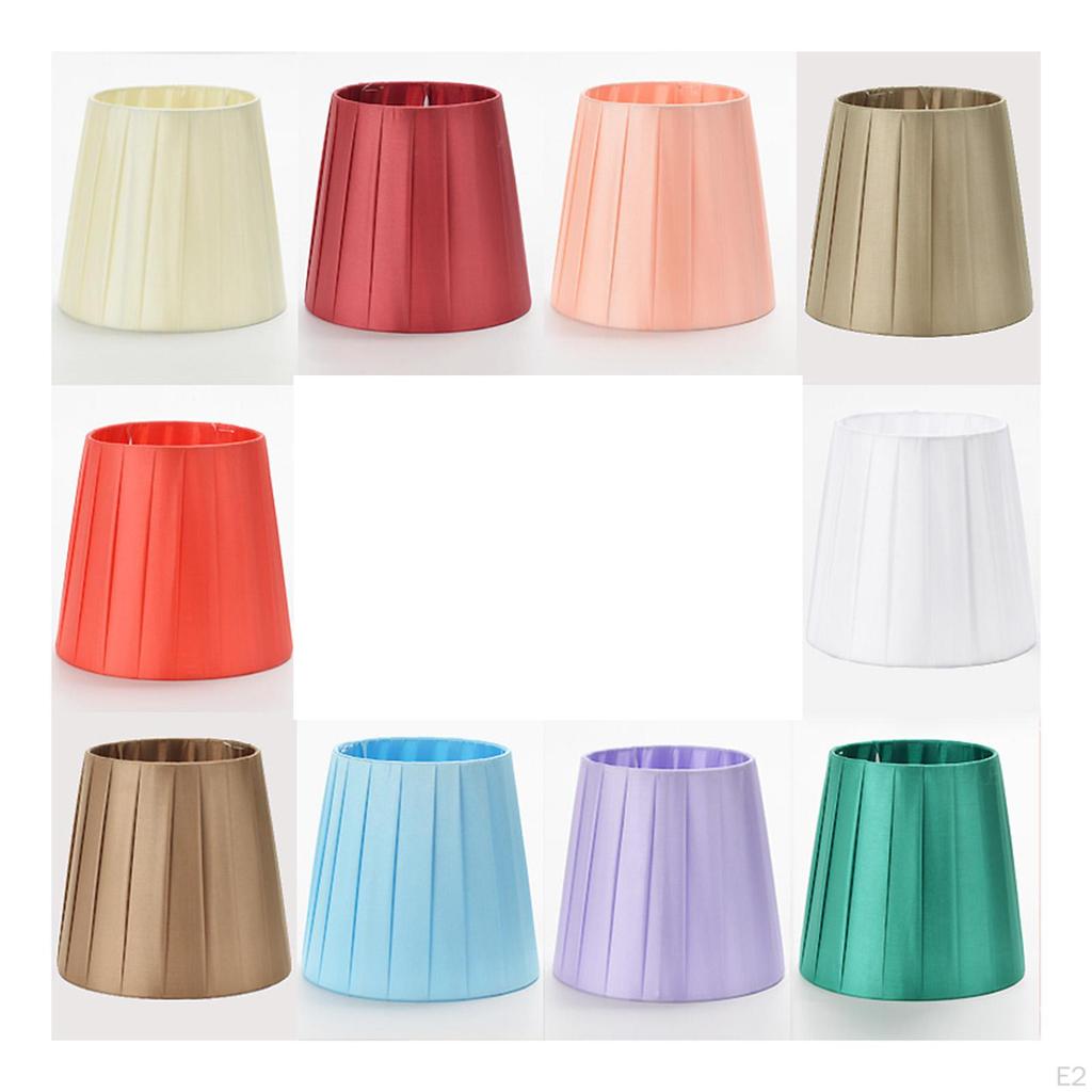 Lamp Shade for Table Lamp, Desk Cover, Replacement Pleated Lampshade Kitchen, Home, Decor