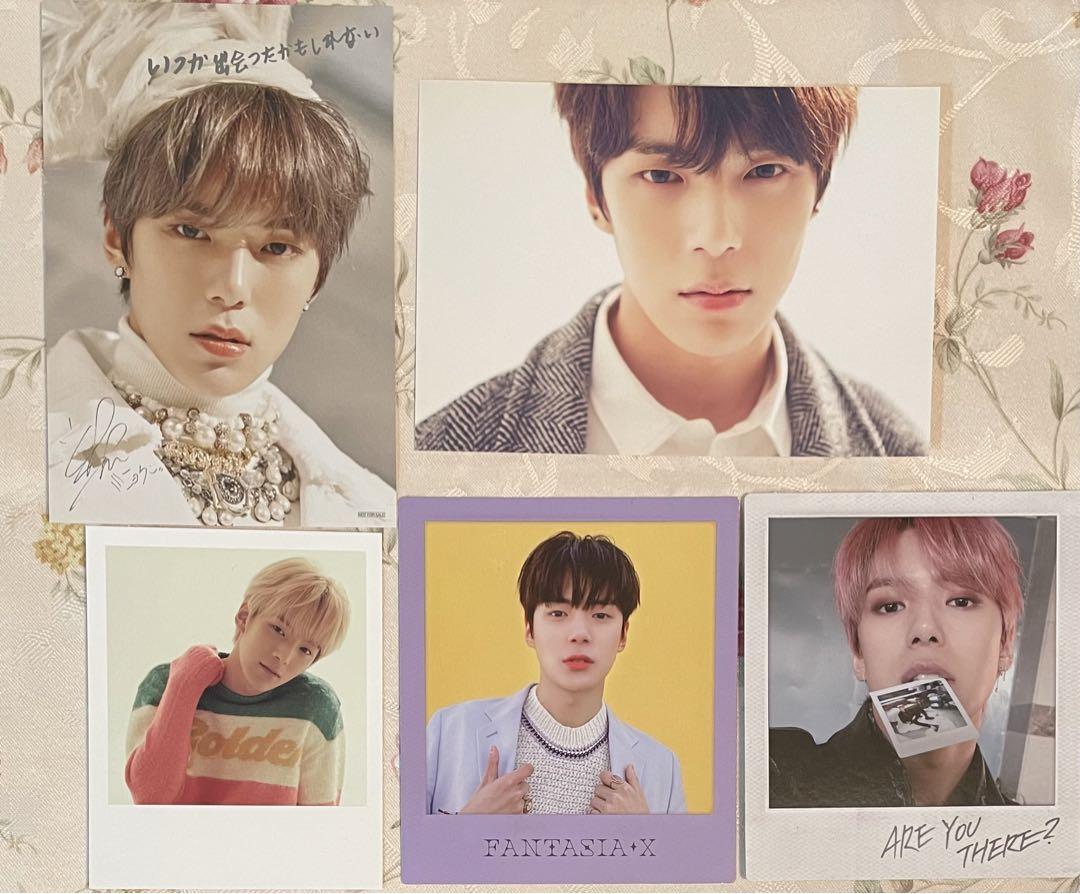 

[ИСПОЛЬЗОВАННЫЙ] набор из 5 открыток в стиле Polaroid с изображением monsta x minhyuk