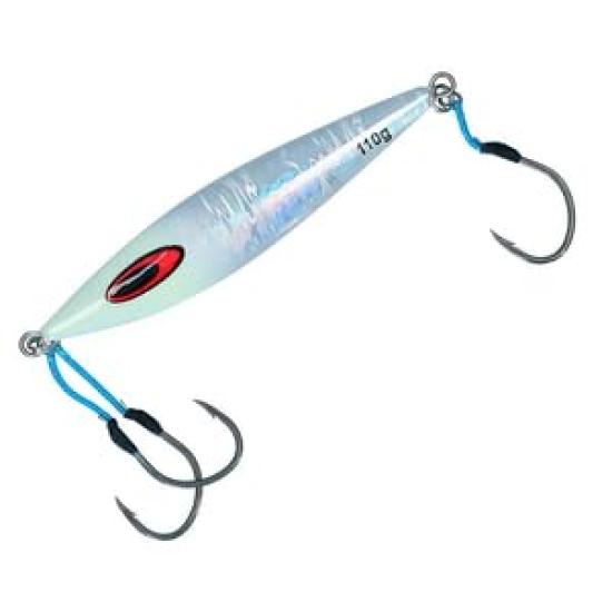 

Daiwa Saltiga FK 110g MG Silver Glow Head Jig-H