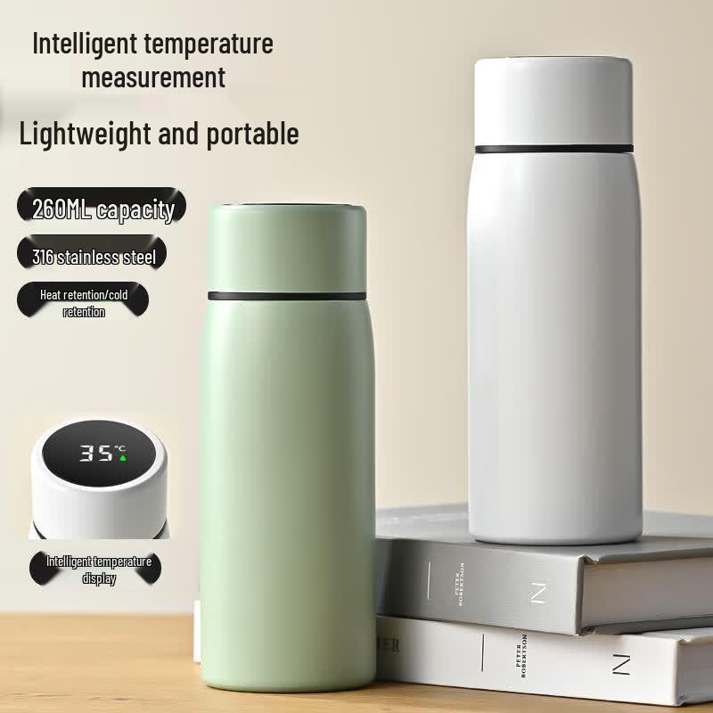 

Chu Xiaojie Smart Temperature Display Stainless Steel Insulated Travel Mug