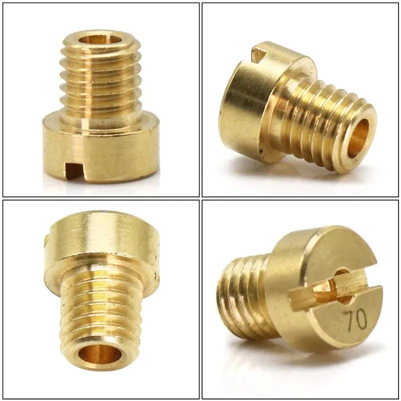 10pcs and 12pcs Main Jet M5 For Dellorto SHA SHB UA UB PHBG  VHB-CS VHBT-CS #30-135 PHBG CarburadorJet Kits Carburetor Gicleur