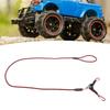 Traction Rope Fit for SCX10 1:5 1:8 1:10 RC Car Nylon RC Crawler Car Winch Recovery Strap with Hooks