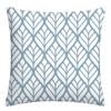 Federa cuscino geometrica lino blu lago bianco fodera cuscino divano decorazione casa può essere personalizzata per te 40x40 45x45 50x50 60x60