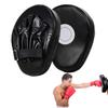 Curved Boxing Hand Target PU Leather 5-Finger Hand Target Breathable Curved Punching Mitts Focus Mitts for Martial Arts Training