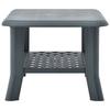 Table basse - VIDAXL - Vert - 90 x 60 x 46 cm - Plastique - Résistante aux intempéries