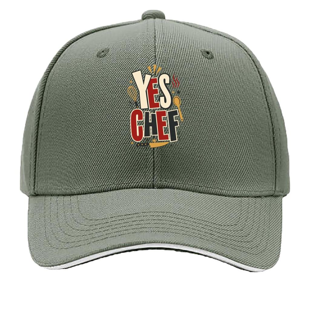 Bold Chef Typography StateUnisext Desig Sandwich Baseball Cap Sun Cap Outdoor Workouts Hat