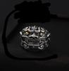Retro Poseidon Compass Ring Silver-Plated Adjustable Hexagram Opening Jewelry Gift for Men and Women Hip-Hop Trend