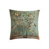 pc Vintage Orange Tree Bird Print Pillow Cover D DoubleSided Polyester Cushion Case Teal Botanical Decor Pillowcase Gift f