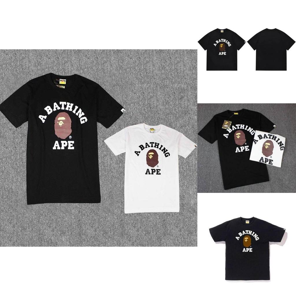 T-shirt a maniche corte con stampa di scimmia a cartoni animati per adolescenti, abbigliamento casual