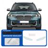 For BMW X5 M-Sport Drive40 50 2025 2 Pcs Car Headlight Protective Film Transparent Smoked Black TPU Sticker
