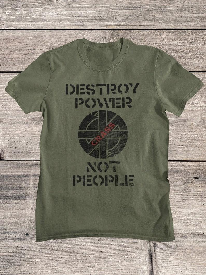 CRASS Punk Band T-Shirt S