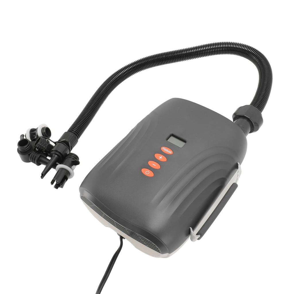20PSI High Pressure Electric Air Pump Inflation Paddle Board Pump with 12V DC Car Connector for Fast Inflating