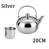 Craft With Strainer Stainless Steel Tea Stovetop Tea Pot Tea Kettle Infuser Kettle Water Filters