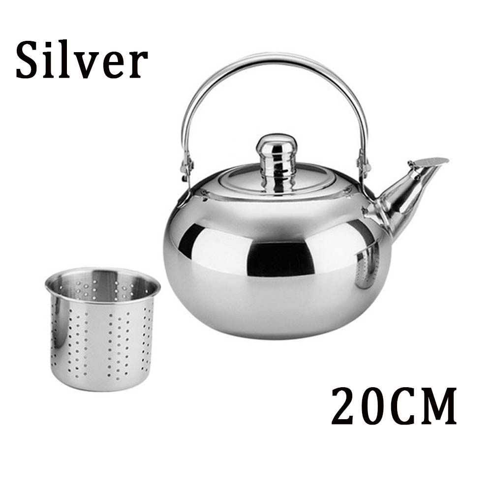 Craft With Strainer Stainless Steel Tea Stovetop Tea Pot Tea Kettle Infuser Kettle Water Filters