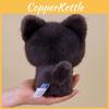Black Cat Plush For Kids And Adults Super Soft Short Plush Sleep Companion