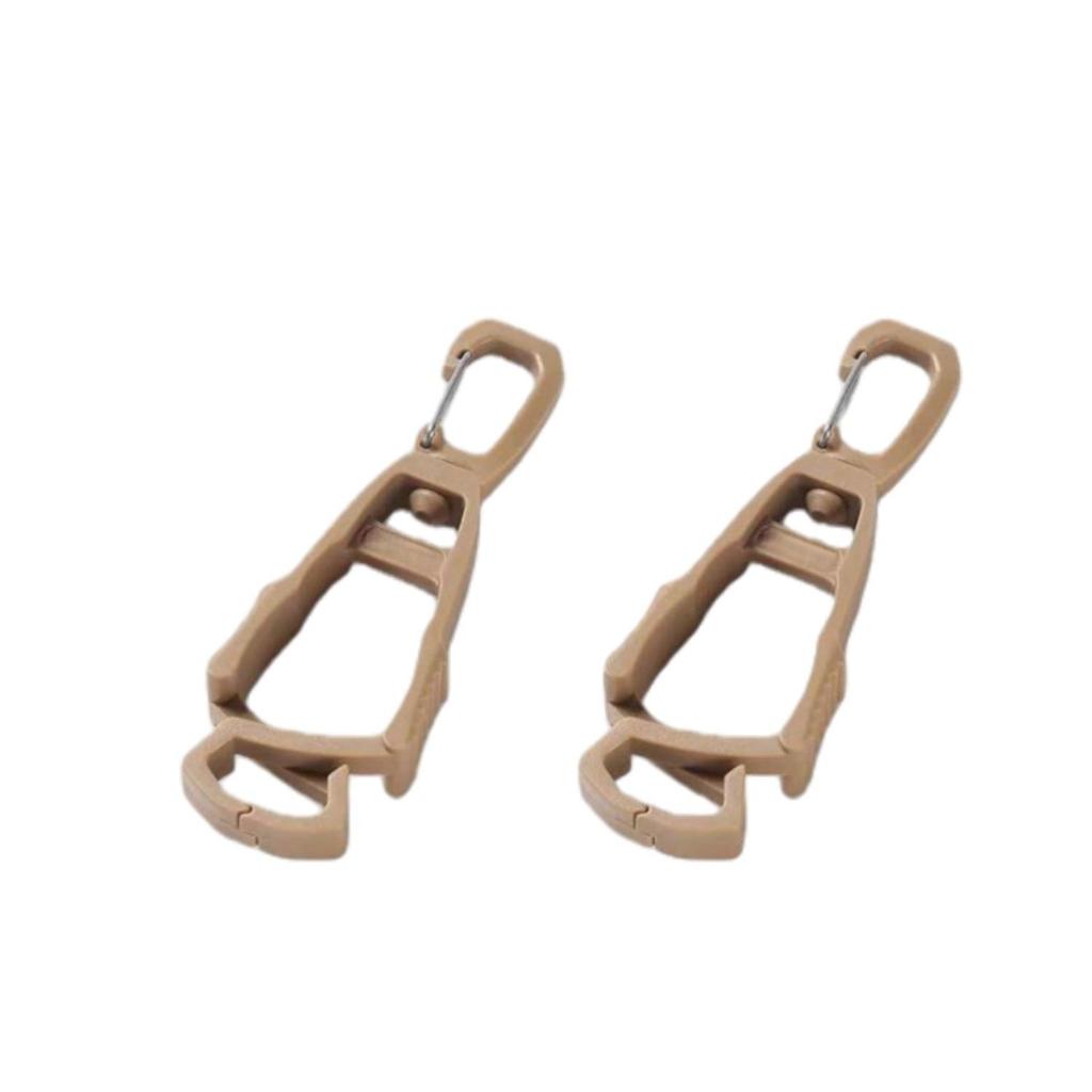 10-Pack Plastic Anti-Loss Glove Clips for Construction and Outdoor Work